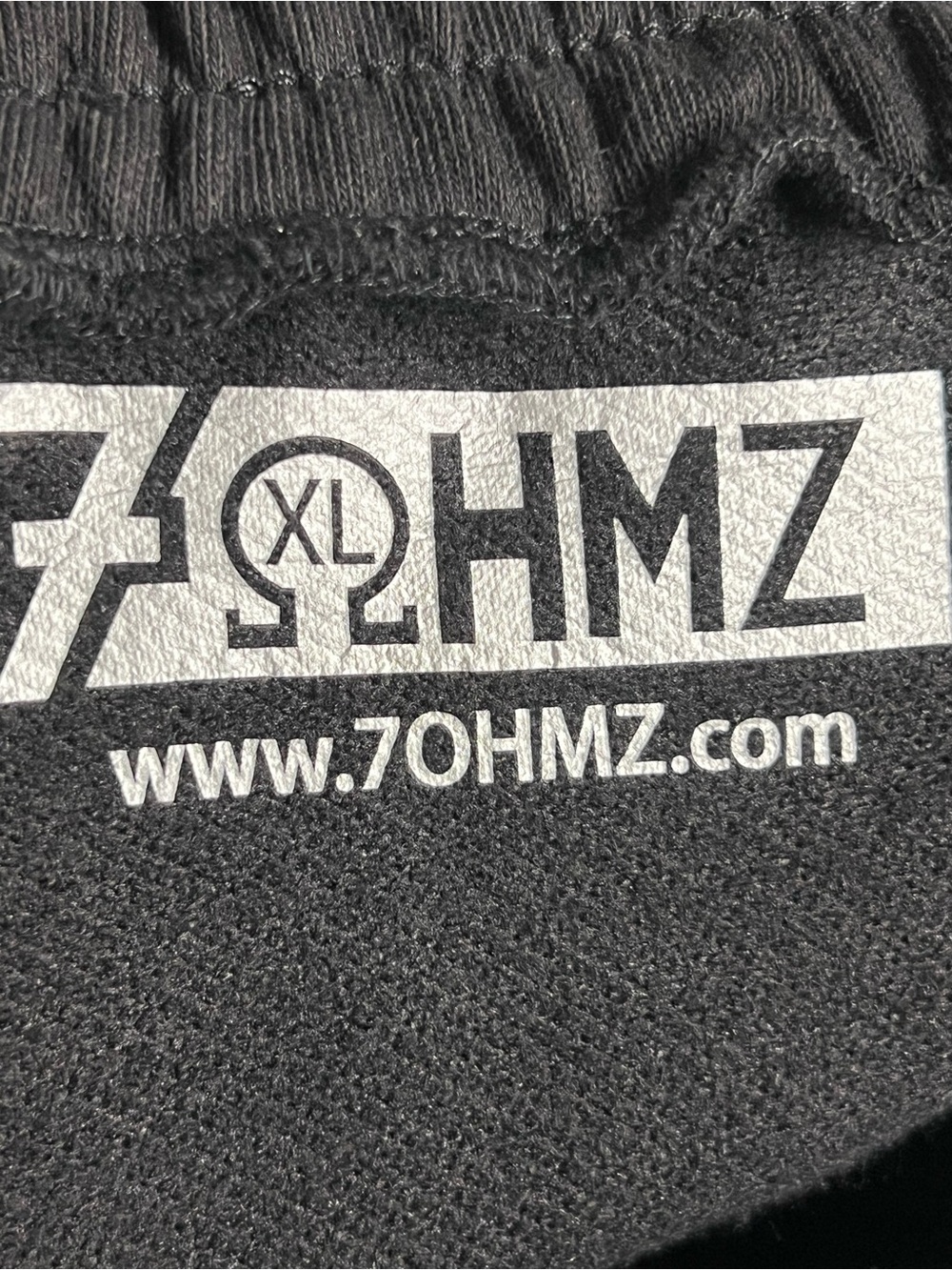 New Seven OHMZ Black Joggers Eye Graphic Print Sweatpants - Picture 7 of 9